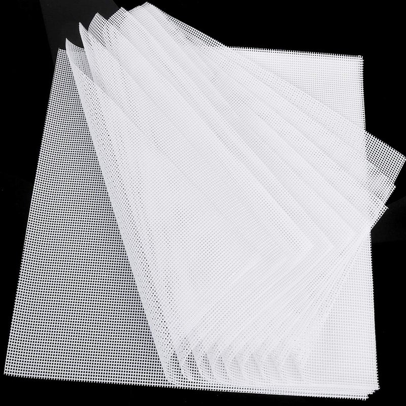 Kispog 10 Pcs/Sets Silicone Dehydrator Sheets for Food Dehydrator & Freeze Dryer, 14x14 in - Image 1